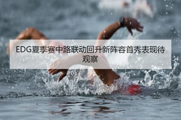 EDG夏季赛中路联动回升新阵容首秀表现待观察
